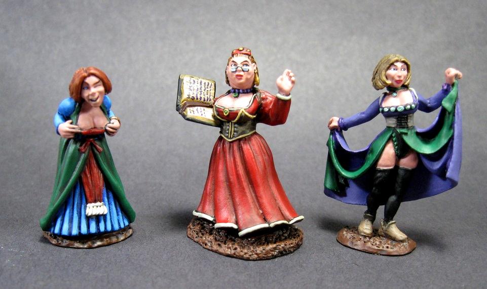 d&d miniatures townsfolk